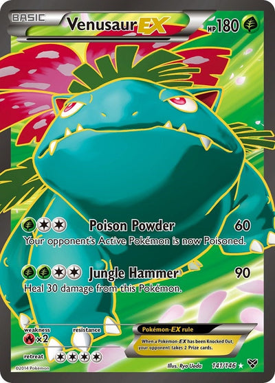 Venusaur EX (141 Full Art) (141/146) (XY Base Set) (XY)