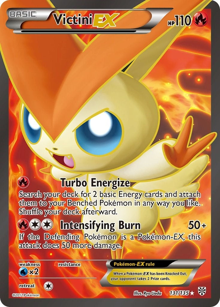 Victini EX (131 Full Art) (131/135) (Plasma Storm) (PLS)