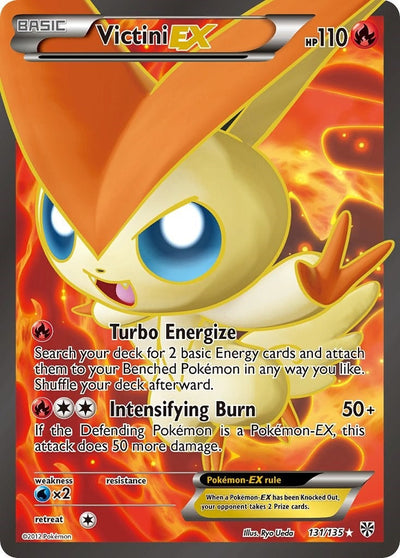 Victini EX (131 Full Art) (131/135) (Plasma Storm) (PLS)
