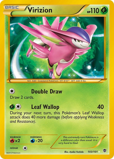 Virizion (Secret) (103/101) (Plasma Blast) (PLB)