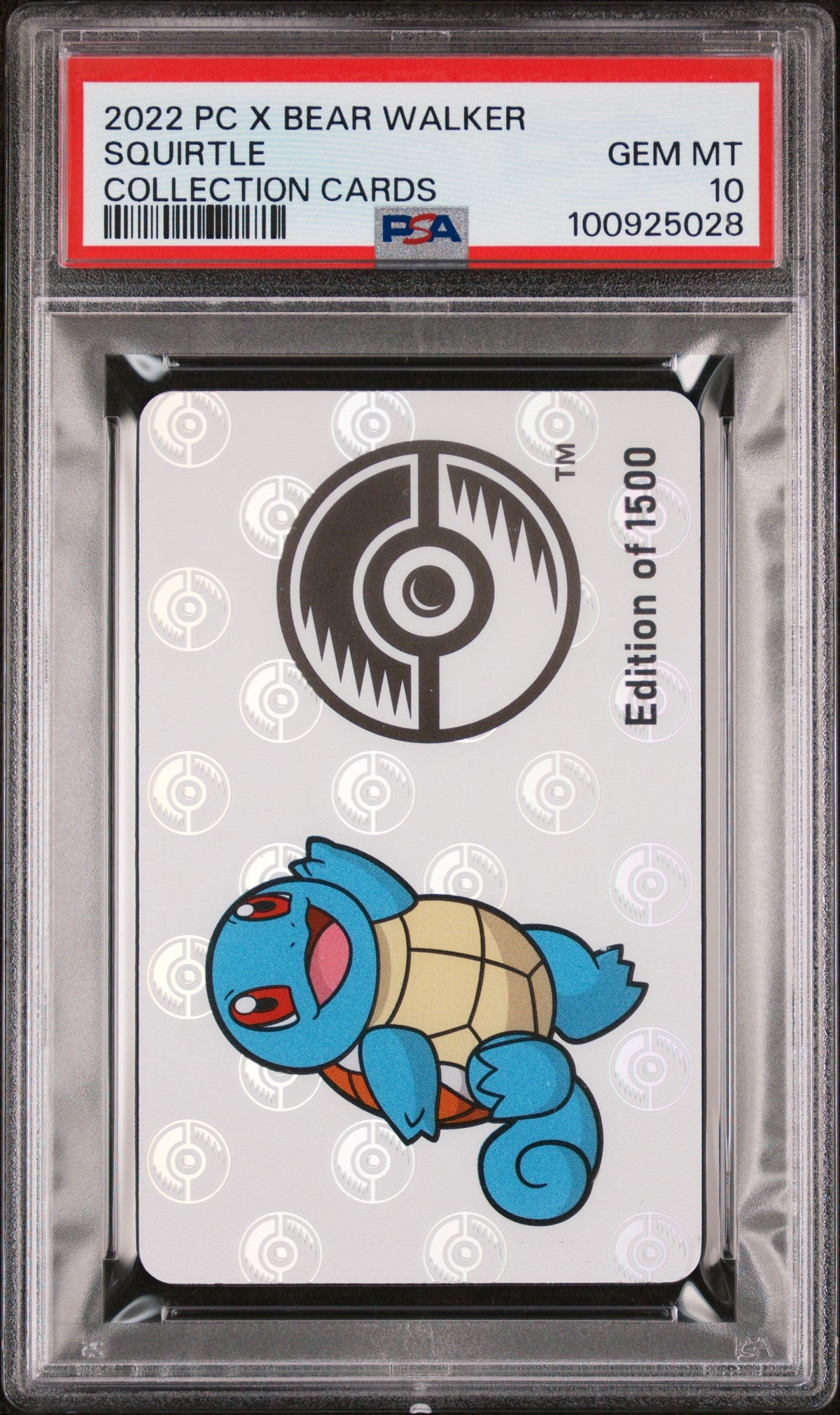 PSA 10 SQUIRTLE CARDS