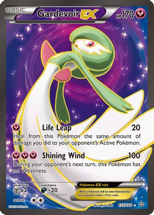 Gardevoir EX (Full Art) (155/160) - XY Primal Clash Holofoil