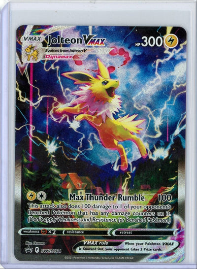 Jolteon Vmax Pokémon Black Star Promo Alternate Full Art #SWSH184