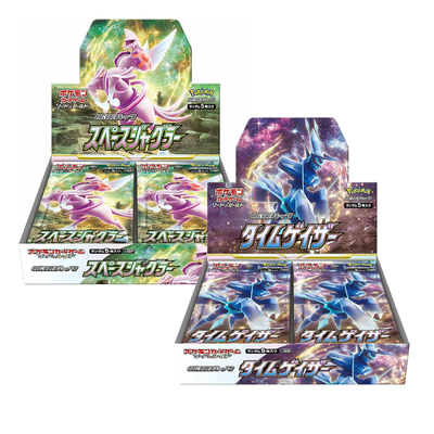 Time Gazer S10D & Space Juggler S10P Booster Box Bundle- Japanese Pokemon TCG
