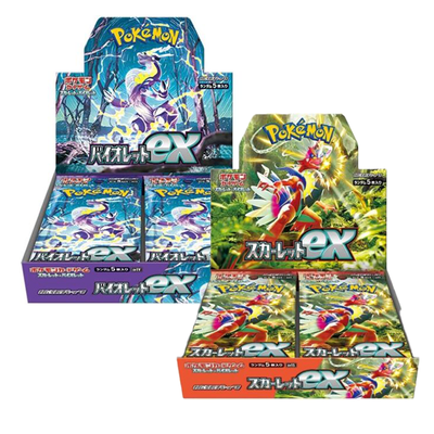 Scarlet & Violet EX Booster Box Bundle - Japanese Pokemon TCG