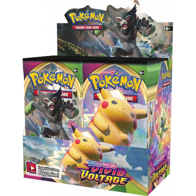 Pokemon TCG Sword & Shield Vivid Voltage Booster Box
