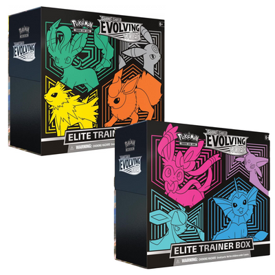 PRE-ORDER POKÉMON TCG Sword and Shield – PAIR Evolving Skies Elite Trainer Box (ETB) - PokéBox Australia