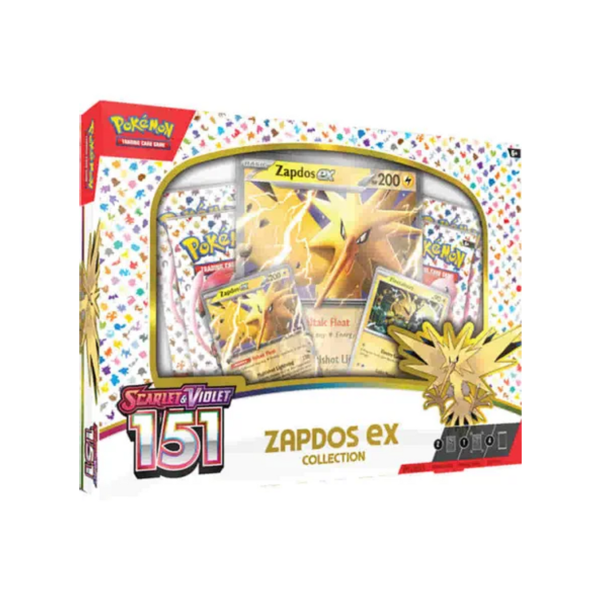 Pokémon Scarlet & Violet 151 Zapdos EX Collection