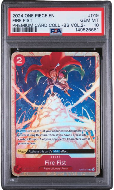 PSA 10 FIRE FIST BEST SELECTION VOL.2