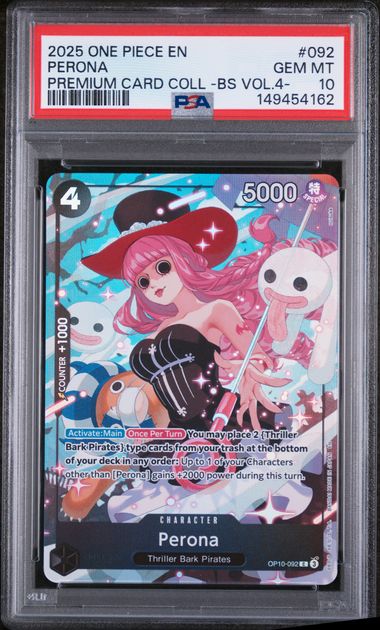 PSA 10 PERONA PREMIUM CARD COLLECTION -BEST SELECTION VOL.4