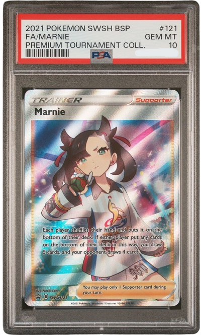 PSA 10 FA MARNIE PREMIUM TOURNAMENT COLLECTION