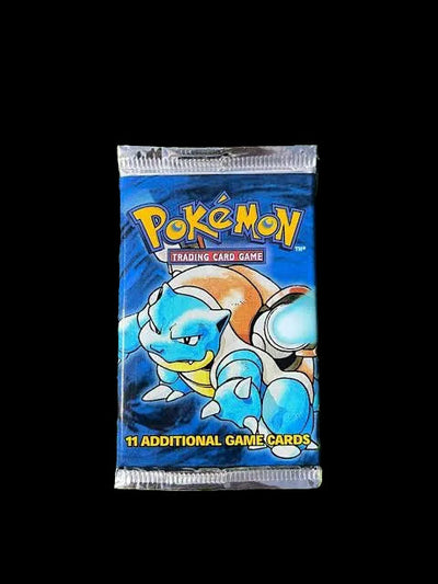 Blastoise art Base Set Pack 4th print