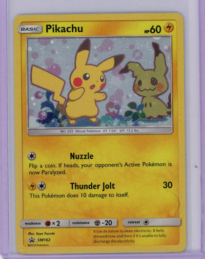 Pikachu Pokémon Black Star Promo #SM162