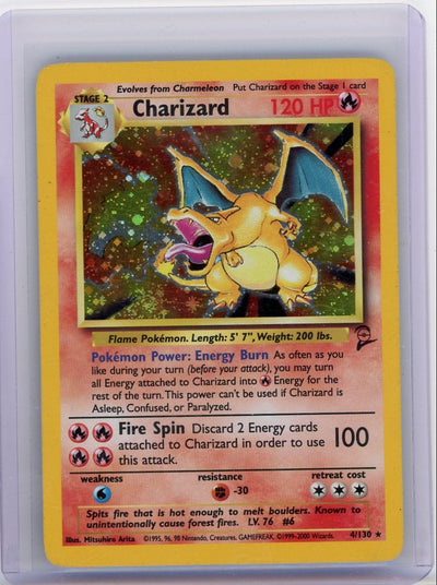 Charizard Pokémon Base Set 2 Holo #4/130