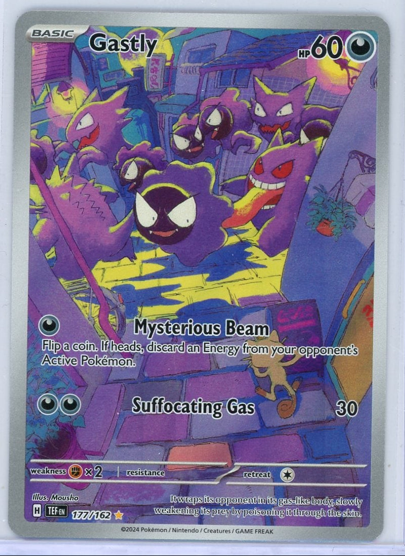 Gastly 2024 Pokémon Temporal Forces #117/162