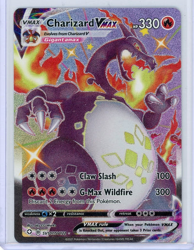 Charizard Vmax Pokémon Shining Fates: Shiny Vault #SV107/SV122