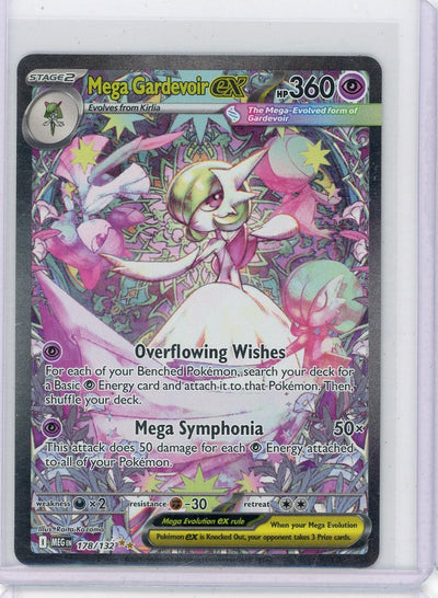 Mega Gardevoir EX Pokémon Mega Evolution Base Set #178/132
