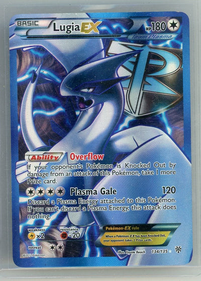 Lugia EX 2012 Pokemon Team Plasma Full-Art #134/135
