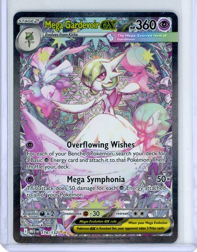 Mega Gardevoir ex Pokémon Mega Evolution Special Illustration Rare #178/132