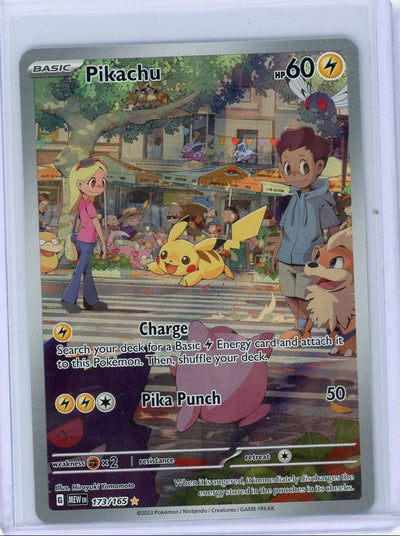 Pikachu Pokémon 151 Illustration Rare #123/165