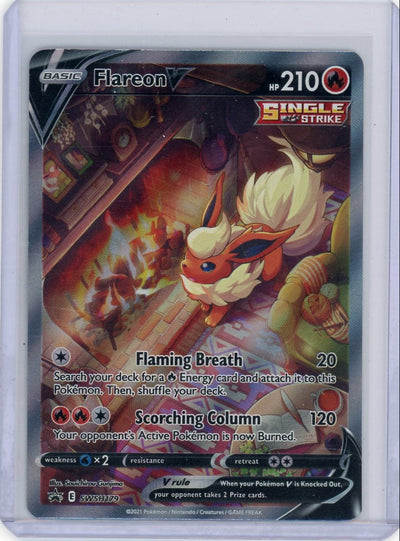 Flareon V Pokémon Sword & Shield Black Star Promo #SWSH179