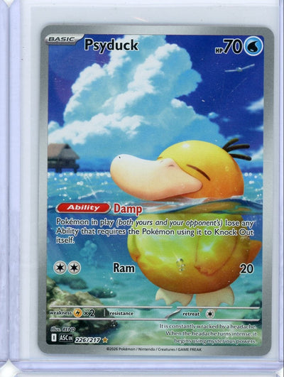 Psyduck Pokémon Ascended Heroes Illustration Rare #226/217