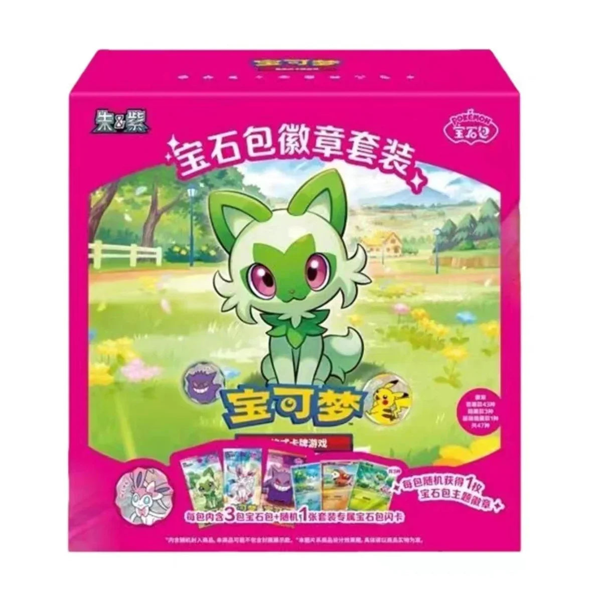 Pokemon TCG: Gem Pack with Badge Sealed Display [12x Packs]